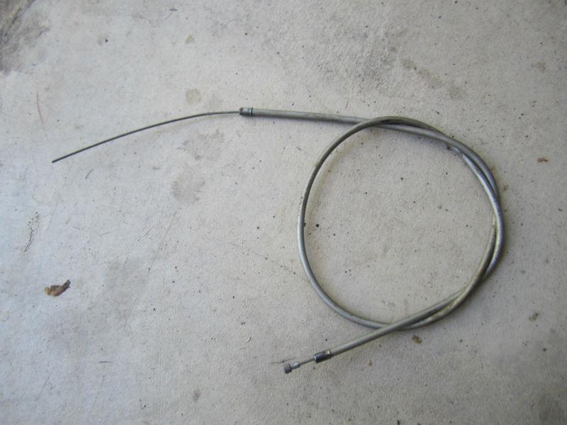 New vespa moped front brake cable look!