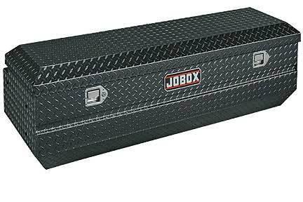 Jah1426982 jobox aluminum full-size short wb chest-black (58.5l x 19h x 20.25w)