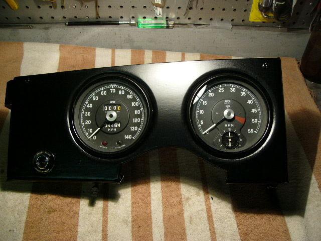 Jaguar e-type, s-type or mark ll - a complete l.h.d. driver's side dashboard 