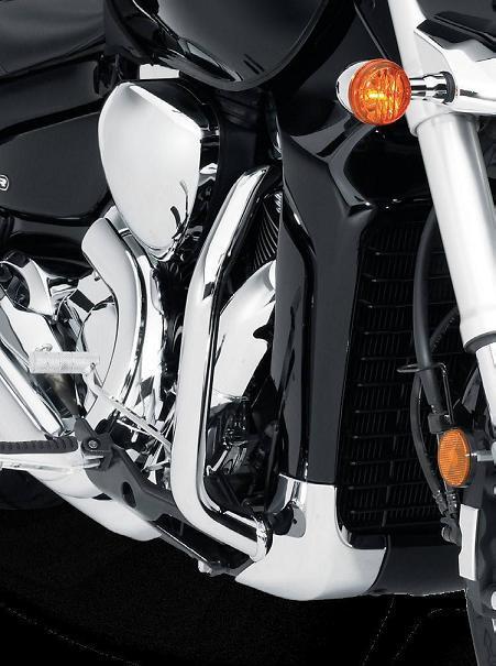 Oem new suzuki boulevard m109r m109 engine guard set highway bars  990a0-75147