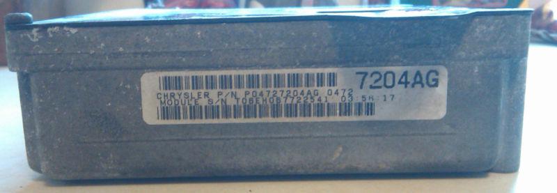 1997 dodge grand caravan 3.0 pcm