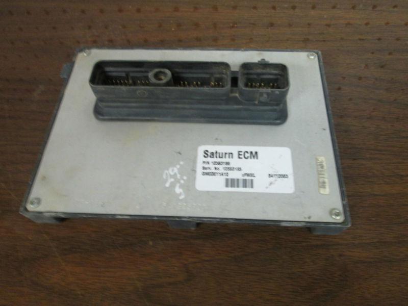 (bb2037) 03 saturn ion  engine control module  12583186