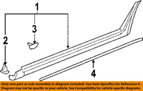Chevrolet gm oem 10334696 exterior-weatherstrip