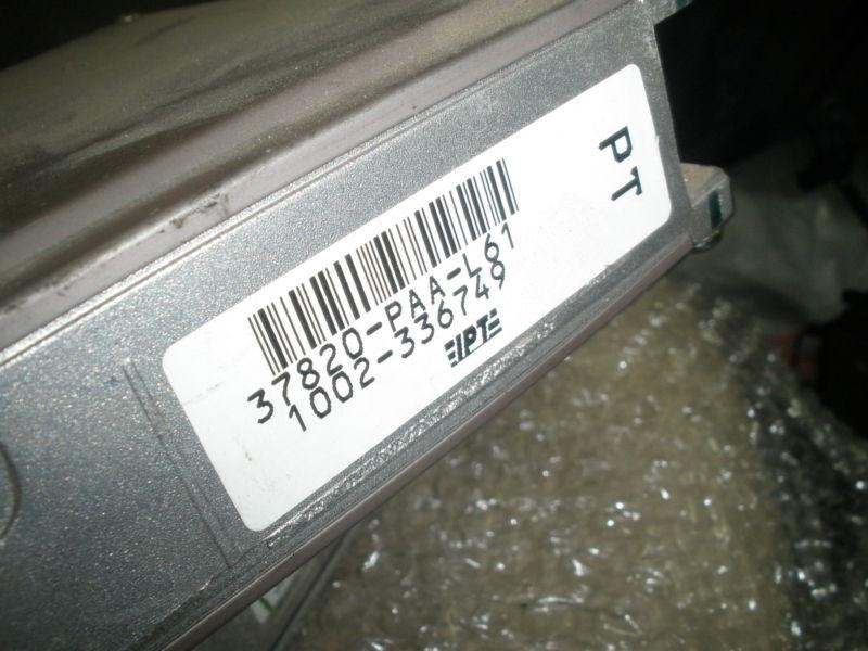 98-99 honda accord, engine computer module 37820-paa-l61