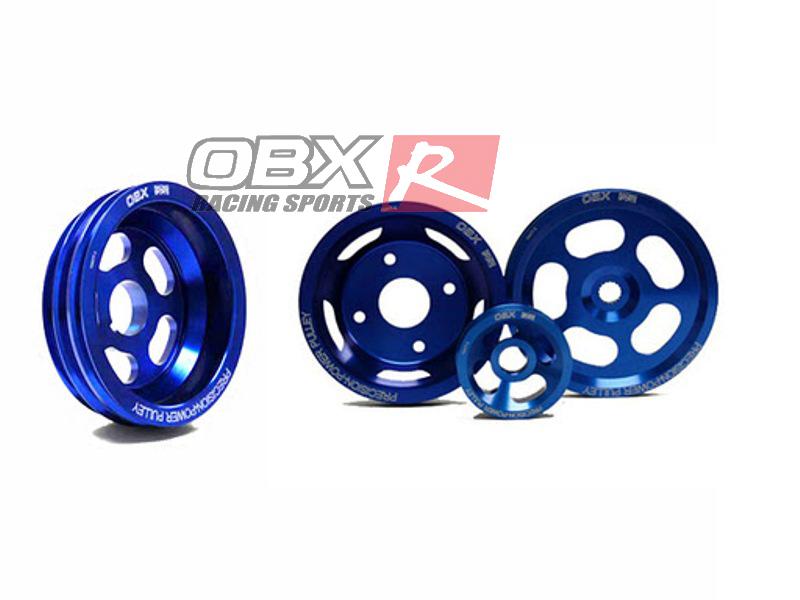 Purchase OBX Billet Aluminum Power Pulley Set 9599 NISSAN 240SX KA24DE