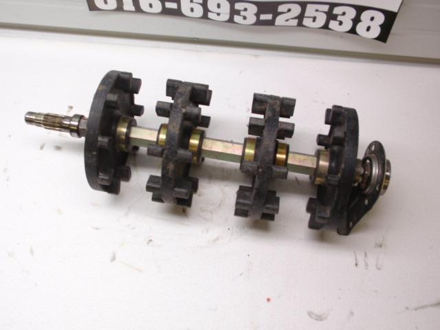 2008 yamaha fx nytro snowmobile track driveshaft cog assembly rtx xtx se