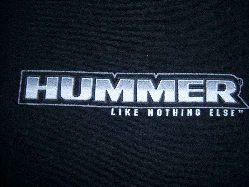 Mens Hummer H2 T-shirt Black Size Medium, US $4.99, image 5