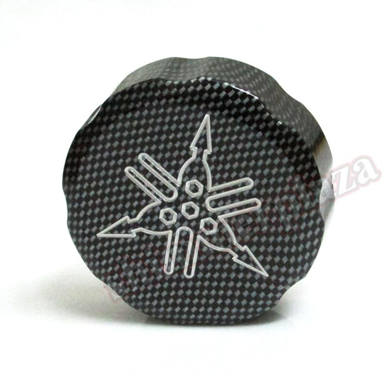 Carbon brake front fluid reservoir cap for yamaha yzf 600 r6 r6s r1 08