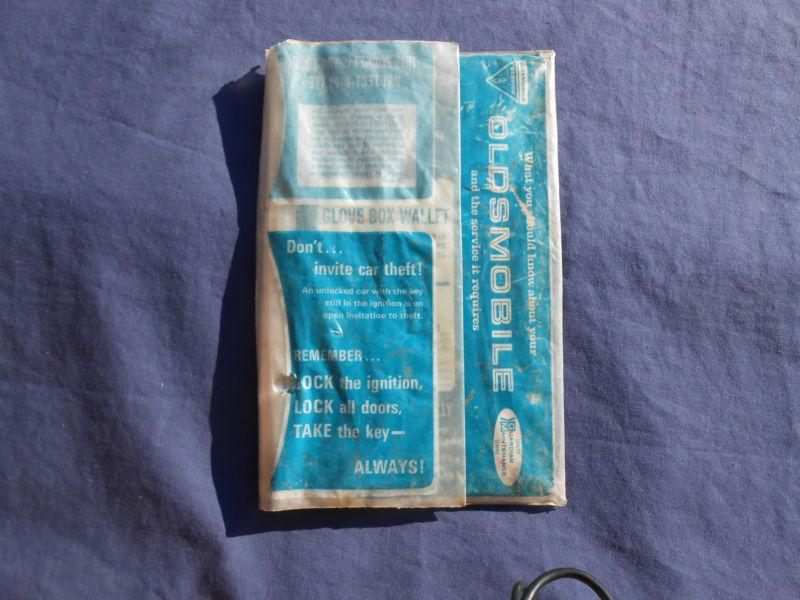 1970 oldsmoible cutlass 442 vista cruiser owners manual &  warranty 