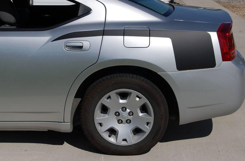2006-2010 dodge charger hockey stripes