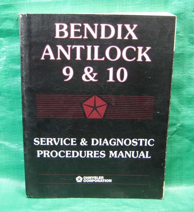Chrysler dodge jeep bendix antilock 9 10 service diagnostic manual 81-699-96225