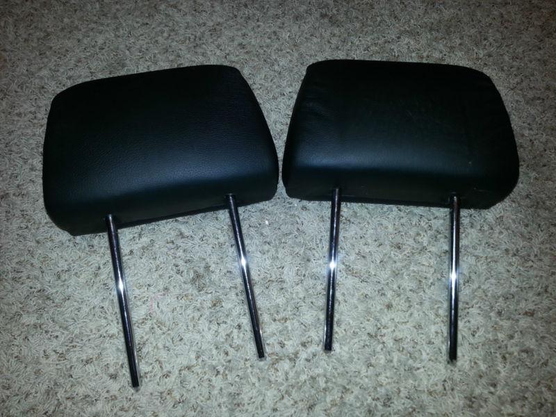 2006-2012 BMW X5 E70 OEM Front Seat Headrests BLACK PAIR, US $10.00, image 2