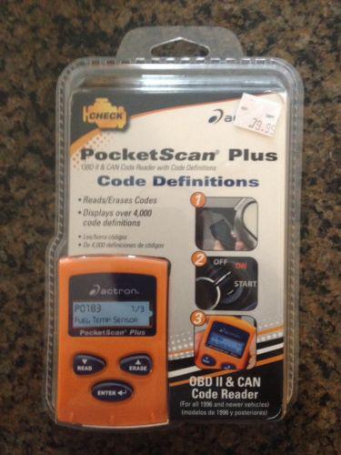 Actron cp9550 pocketscan plus obd ii code reader scan tool