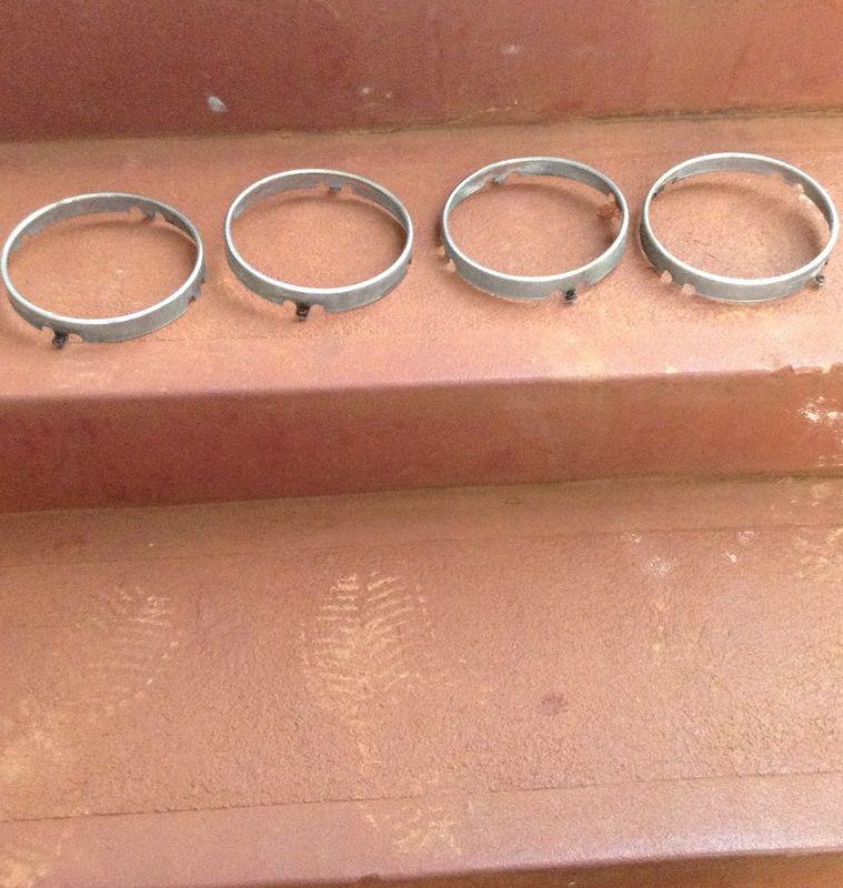 Buy Mercedes 380 SL Convertible Headlight Trim Rings Bezels Oem 1982 in