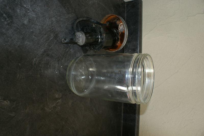 1953 Buick Super Windshield Wiper Washer Jar Glass Bottle and Pump, US $10.00, image 5