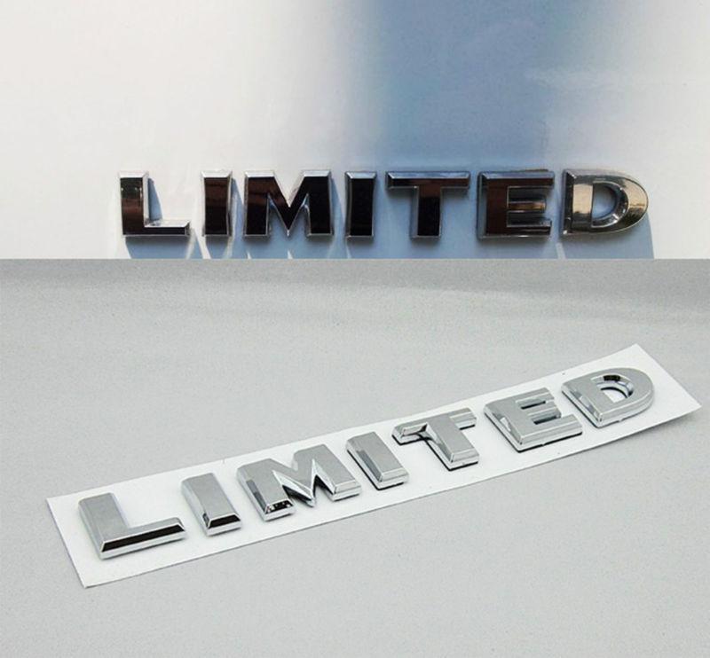 For jeep grand cherokee compass patriot wrangler limited badge decal emblem abs