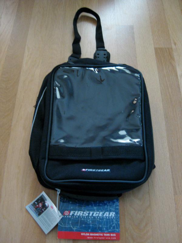 Buy Firstgear Nylon Tank Bag Motorcycle Black 107239 NEW