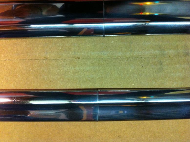 57 CHEVY 150 SIDE MOLDING TRIM QUARTERS DOORS CLONE SET FOR DRIVER RESTORED, US $400.00, image 3