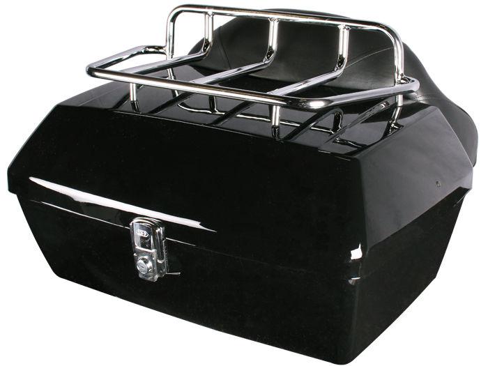 Motorcycle Tour Trunk w/Rack For Harley Sportster Softail Dyna Electra Road King, US $69.89, image 2