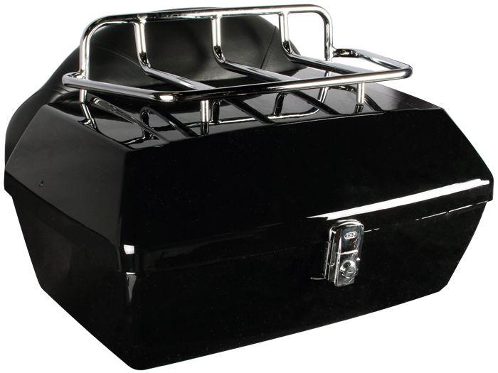 Motorcycle Tour Trunk w/Rack For Harley Sportster Softail Dyna Electra Road King, US $69.89, image 3