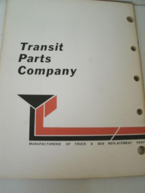 1975 Transit Parts Company TRUCK & BUS Replacement Parts Catalog No. TPC-101, US $19.99, image 4