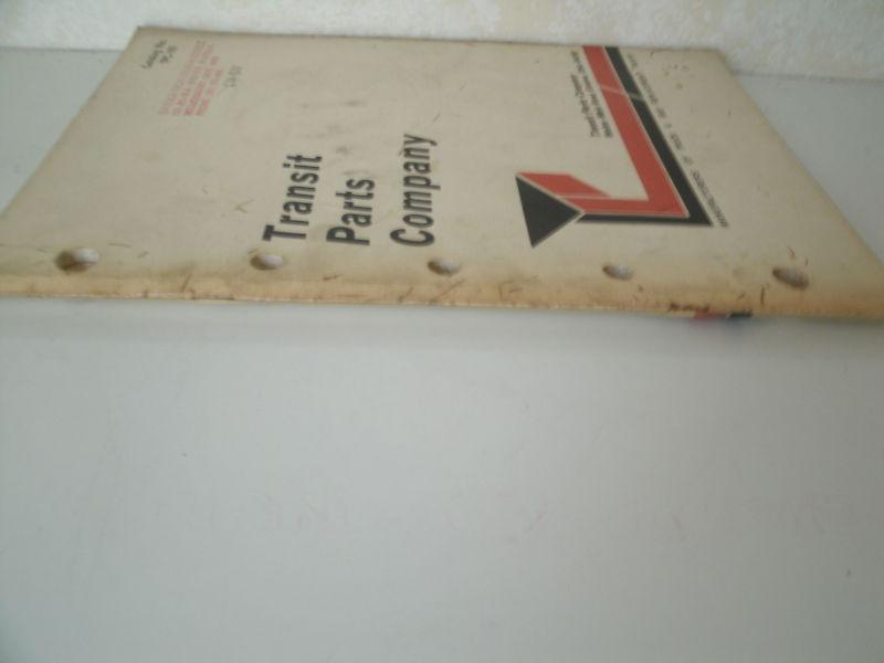 1975 Transit Parts Company TRUCK & BUS Replacement Parts Catalog No. TPC-101, US $19.99, image 5