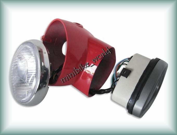 Honda s90 cl90 cs90 sl90 cl50 cl65 cd50 cd65 cd70  ss50 hedalight red set