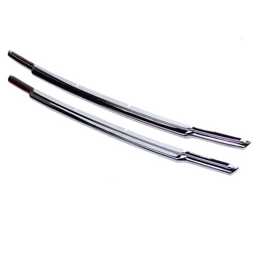 Buy Chrome Front Mesh Trim Molding New Grille Bumper Cover For FORD