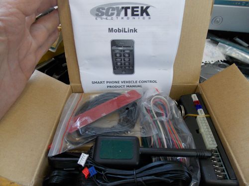 Scytek mobilink 5000 smartphone integration remote start/keyless entry car alarm