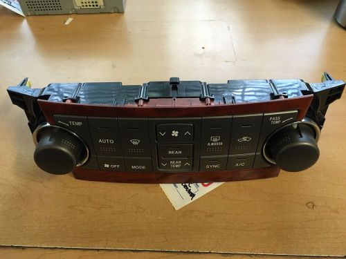 2008 toyota highlander limited 3.5l a/c heater climate control