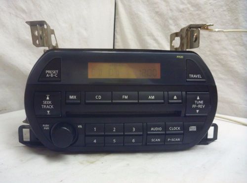 02 03 Nissan Altima OEM Radio Single Disc Cd PY520 28185-3Z700 C44844, image 1