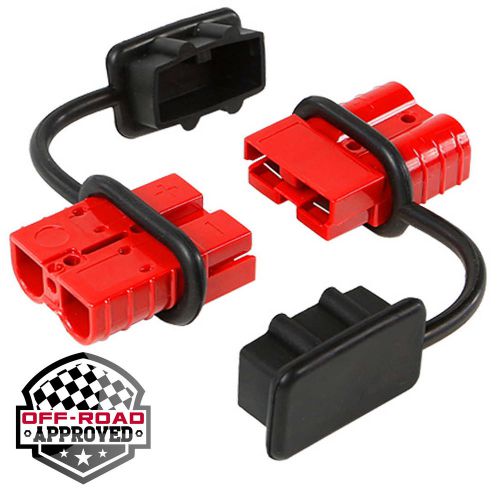 Battery quick connect kit - wire harness plug disconnect atv quad winch