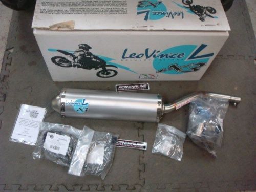 Leovince x3 slip-on exhaust for honda trx250ex (fits year 2006 only)