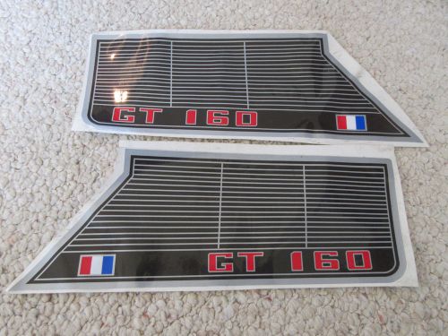 Vintage glastron gt160 side reproduction decals super rare can&#039;t find anywhere