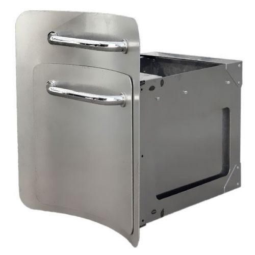 Avalon 126107 stainless 13 5/8 x 15 1/8 x 17 1/4 marine boat storage drawer