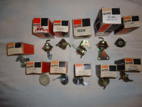 Vintage.rare. nos "choke pull offs".11 total. borg warner.