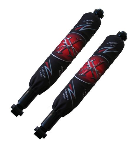 Shock cover,protecteur d'amortisseur, yamaha nytro ,apex ,phaser, extreme rouge