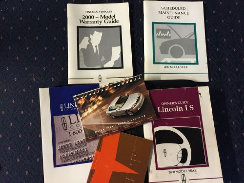 2000 lincoln ls owners manual