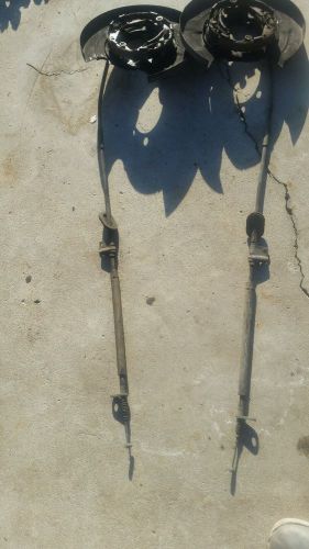 90-96 300zx z32   rear e-brake assembly 2 seater non turbo cables 240sx s13 s14