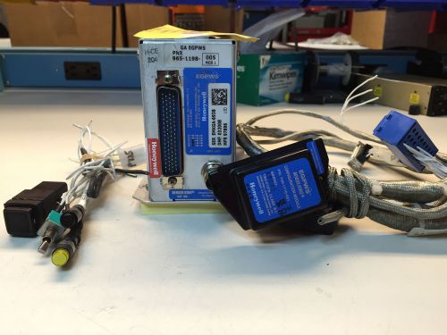 Honeywell egpws, pn: 965-1198-005, yellow tagged