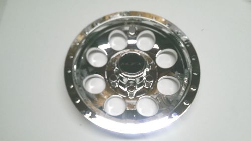 Beadlock a/t chrome wheel covers fits 10&#034; wheels | madjax 03-022 | set of four