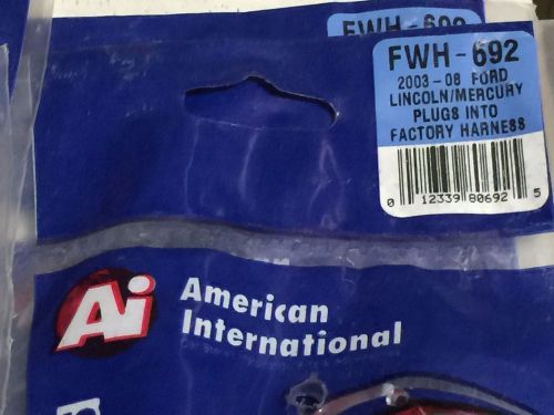 Ford-lincon car stereo  wiring harness wire aftermarket radio install  fwh692 ai