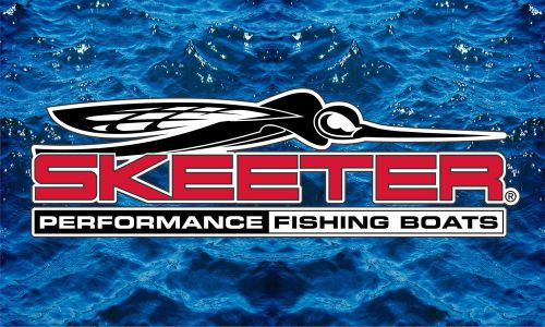 Skeeter boats fishing banner lund crestliner alumacraft large 5x3 size