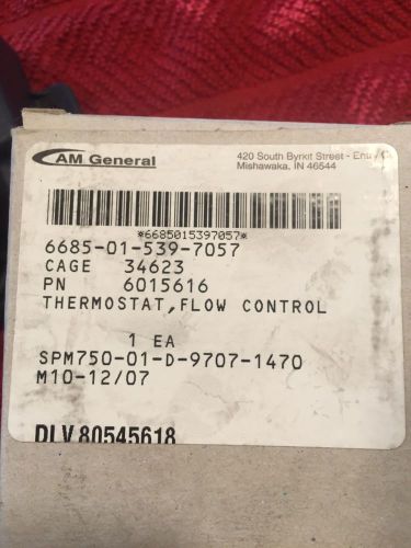 Hmmwv humvee thermostat flow control