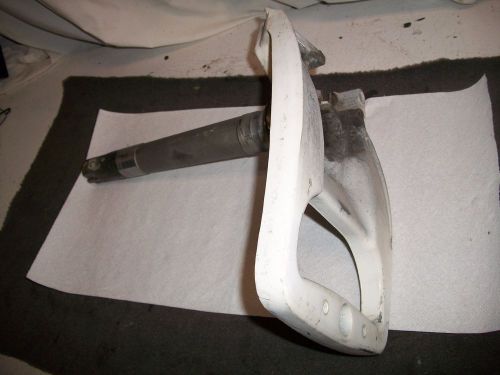 1990 johnson 30hp outboard motor steering handle with steering pin
