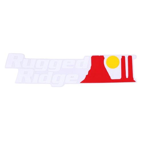 White logo decal product name emblems stickers parts accessories license frames
