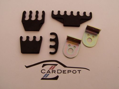 Datsun 1970-78 240z 260z 280z ignition spark plug wire holder clips oem new 039