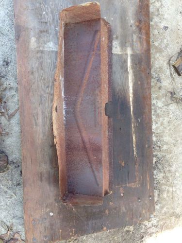 1946 1947 1948 ford pickup truck under grille splash shield baffle.