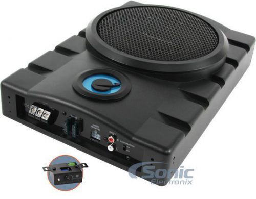 Planet audio p8uaw 800w 8&#034; low profile amplified car subwoofer enclosure