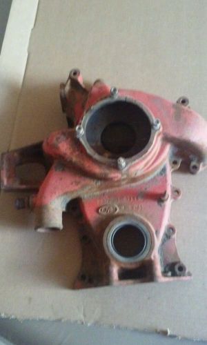 Gmc truck 305 "v6" engine  timing cover, water pump housing, jimmy, big block v6